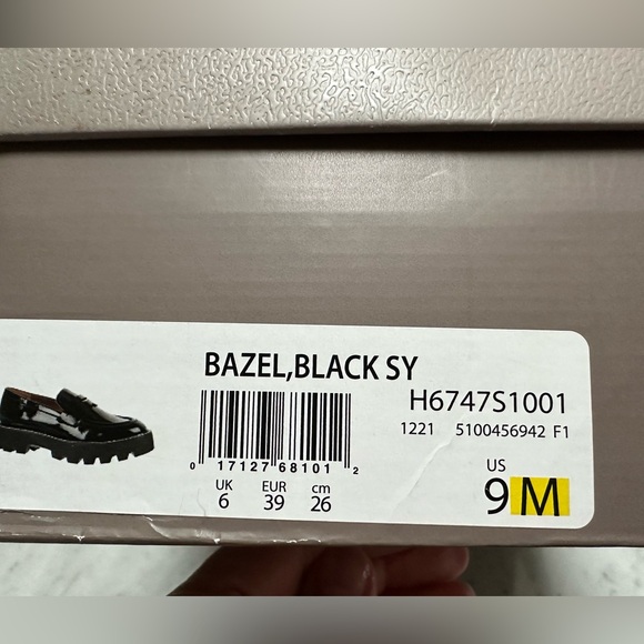 loafers Bazel black size 9 platform. Franco Sarto brand NEW! - Picture 5 of 6